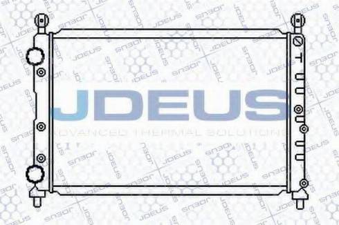 Jdeus 000M02 - Radiator, engine cooling autospares.lv