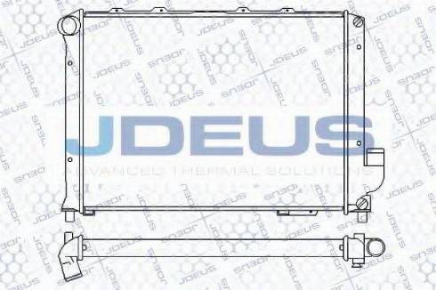 Jdeus 000M15 - Radiator, engine cooling autospares.lv