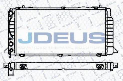 Jdeus 001B09 - Radiator, engine cooling autospares.lv