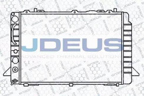 Jdeus 001M08 - Radiator, engine cooling autospares.lv