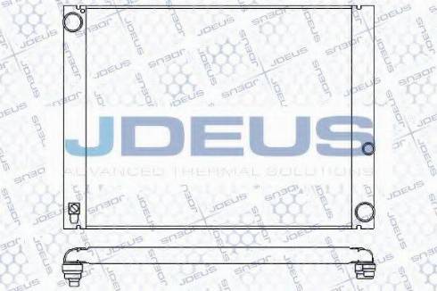 Jdeus 002M22 - Radiator, engine cooling autospares.lv