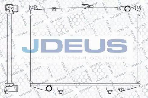 Jdeus 019M06 - Radiator, engine cooling autospares.lv