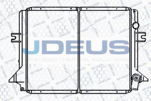 Jdeus 014N02 - Radiator, engine cooling autospares.lv