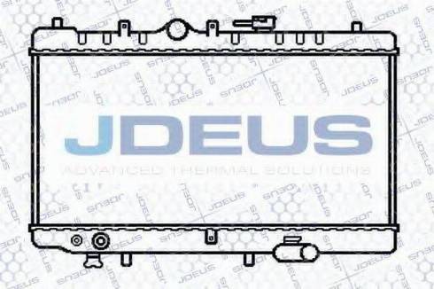 Jdeus 016N20 - Radiator, engine cooling autospares.lv