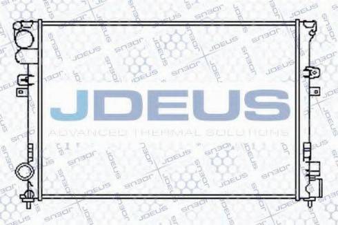 Jdeus 011M51 - Radiator, engine cooling autospares.lv