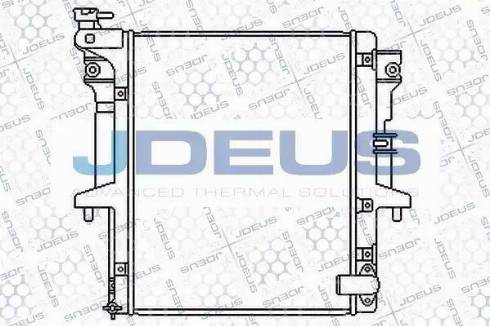 Jdeus 018M45 - Radiator, engine cooling autospares.lv