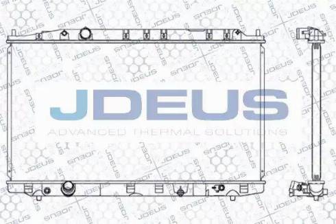 Jdeus 013M35 - Radiator, engine cooling autospares.lv