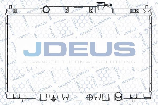 Jdeus 013M30 - Radiator, engine cooling autospares.lv