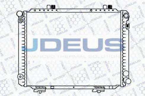 Jdeus 017B10 - Radiator, engine cooling autospares.lv