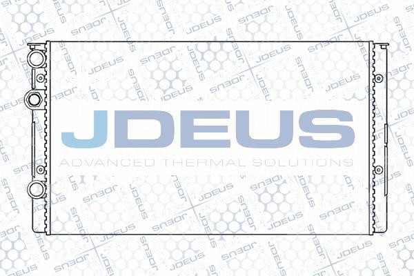 Jdeus 030M49 - Radiator, engine cooling autospares.lv