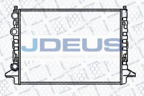 Jdeus 030V33 - Radiator, engine cooling autospares.lv