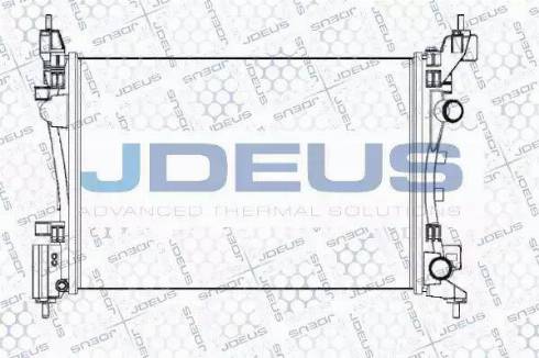 Jdeus 020M68 - Radiator, engine cooling autospares.lv