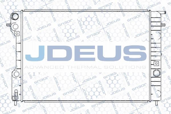 Jdeus 020M35 - Radiator, engine cooling autospares.lv