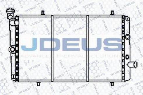 Jdeus 021E27 - Radiator, engine cooling autospares.lv