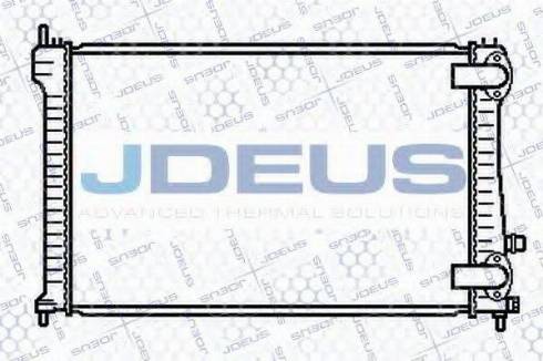 Jdeus 021M46 - Radiator, engine cooling autospares.lv