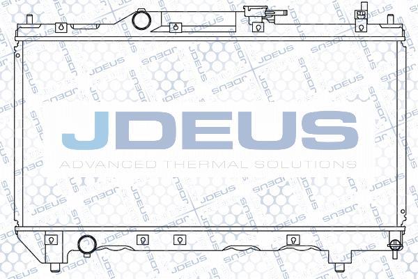 Jdeus 028N49 - Radiator, engine cooling autospares.lv