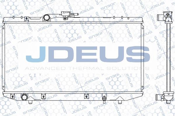 Jdeus 028N19 - Radiator, engine cooling autospares.lv