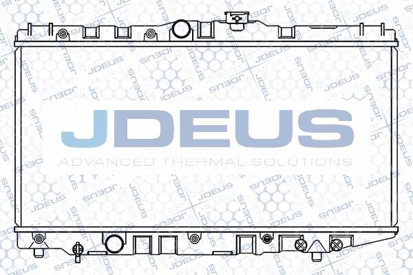 Jdeus 028N12 - Radiator, engine cooling autospares.lv