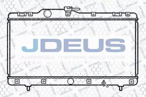 Jdeus 028N20 - Radiator, engine cooling autospares.lv