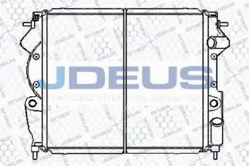 Jdeus 023B43 - Radiator, engine cooling autospares.lv