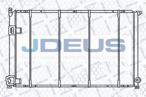 Jdeus 023M18 - Radiator, engine cooling autospares.lv