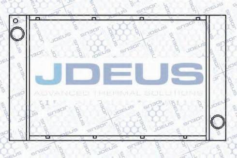 Jdeus 070M03 - Radiator, engine cooling autospares.lv