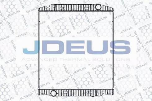 Jdeus 114M13 - Radiator, engine cooling autospares.lv