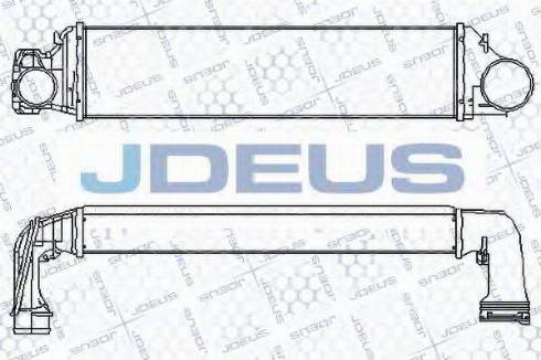 Jdeus 805M20 - Intercooler, charger autospares.lv