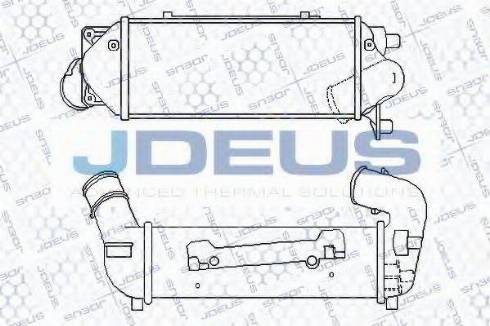 Jdeus 800M11 - Intercooler, charger autospares.lv