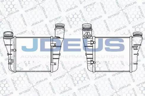 Jdeus 801M21A - Intercooler, charger autospares.lv