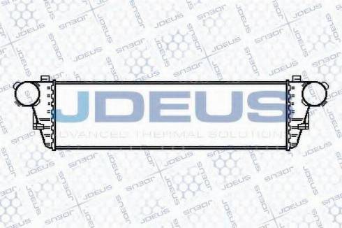 Jdeus 817M42 - Intercooler, charger autospares.lv