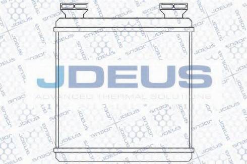 Jdeus 217M84 - Heat Exchanger, interior heating autospares.lv