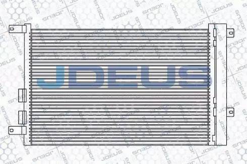 Jdeus 700M13 - Condenser, air conditioning autospares.lv