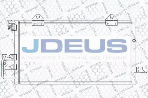 Jdeus 701M04 - Condenser, air conditioning autospares.lv