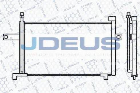 Jdeus 719M55 - Condenser, air conditioning autospares.lv