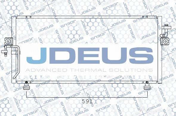 Jdeus 719M32 - Condenser, air conditioning autospares.lv