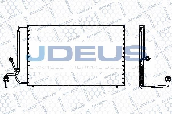 Jdeus 721V19 - Condenser, air conditioning autospares.lv