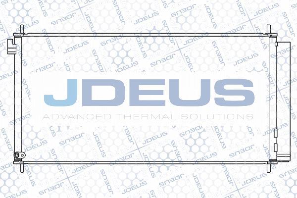 Jdeus 728M02 - Condenser, air conditioning autospares.lv