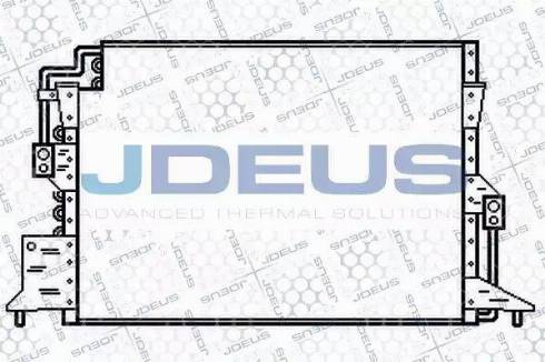 Jdeus 728N39 - Condenser, air conditioning autospares.lv