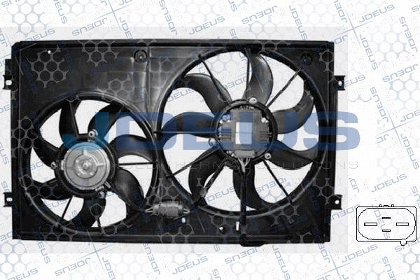 Jdeus EV010300 - Support, cooling fan autospares.lv