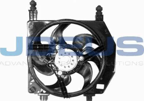 Jdeus EV0120460 - Fan, radiator autospares.lv