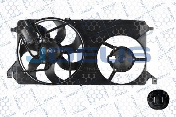 Jdeus EV0121160 - Fan, radiator autospares.lv