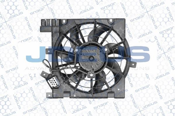 Jdeus EV0200960 - Fan, radiator autospares.lv