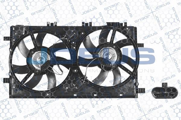 Jdeus EV0201132 - Fan, radiator autospares.lv