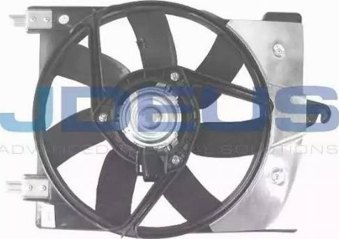 Jdeus EV07M140 - Fan, radiator autospares.lv