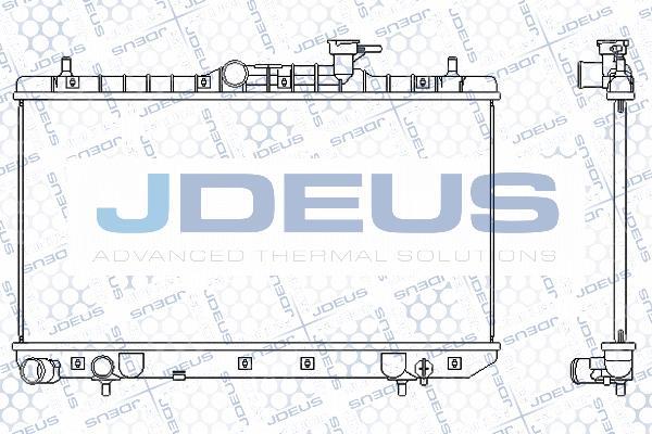 Jdeus M-0540590 - Radiator, engine cooling autospares.lv