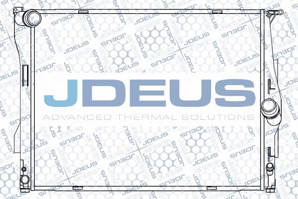 Jdeus M-0050660 - Radiator, engine cooling autospares.lv