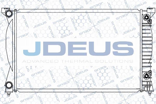 Jdeus M-0010700 - Radiator, engine cooling autospares.lv