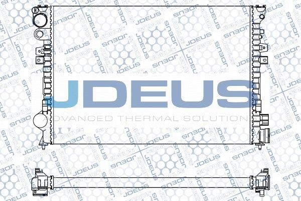 Jdeus M-0070250 - Radiator, engine cooling autospares.lv