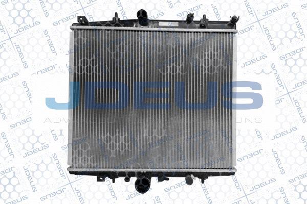 Jdeus M-007027A - Radiator, engine cooling autospares.lv